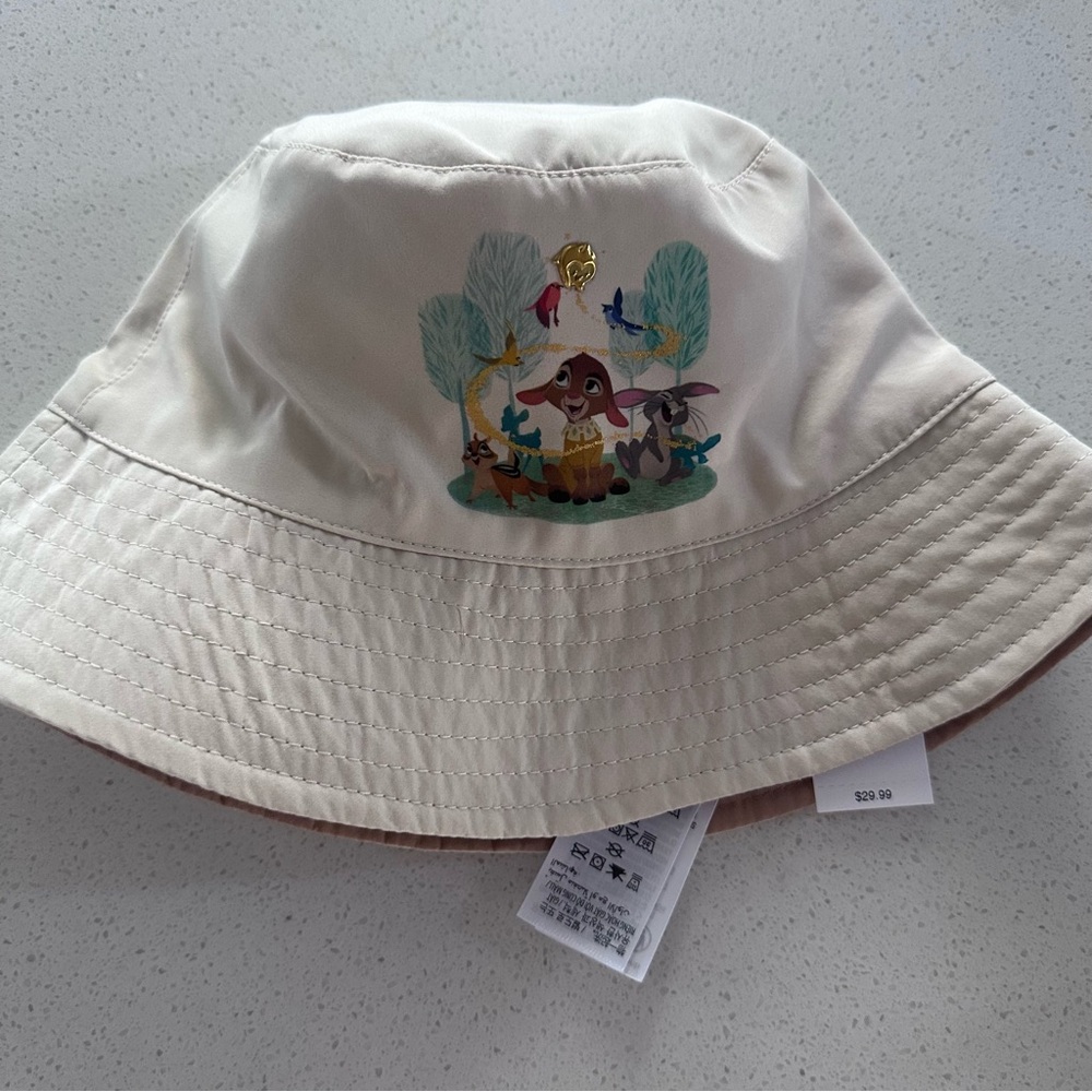 Disney Bambi Cream Bucket Hat
